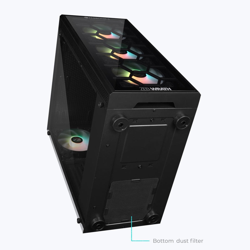 ZEBRONICS Wrath Gaming Cabinet – image 7 – TechCure India