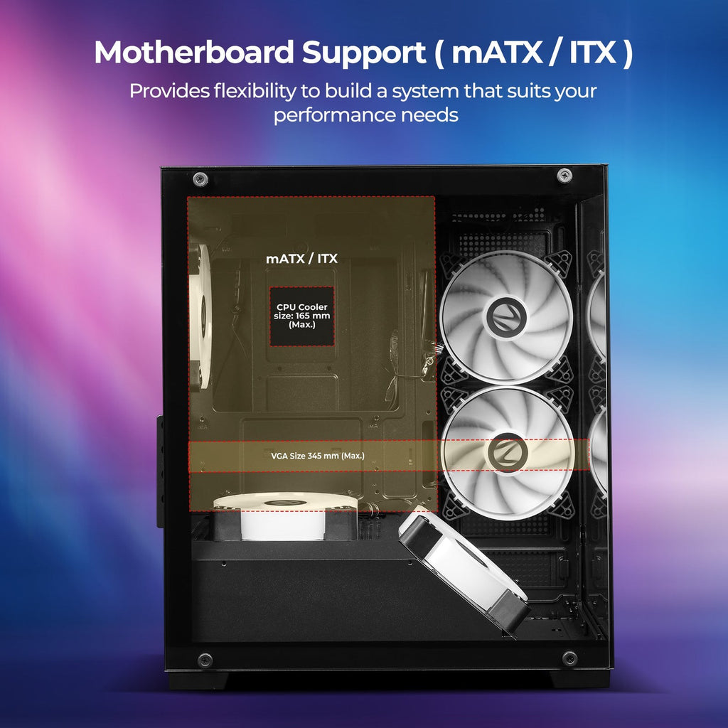 ZEBRONICS Xenocore 5 Gaming Cabinet – TechCure India