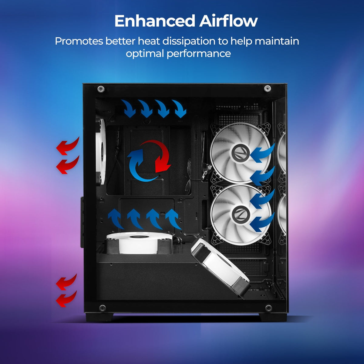 ZEBRONICS Xenocore 5 Gaming Cabinet – TechCure India