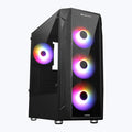 ZEBRONICS Zeb Apex Pro Mid Tower Cabinet (Black) - image 1