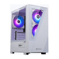 Zebronics Zeb Asta Pro mATX Mini Tower Tempered Glass Gaming Cabinet With RGB LED Fans (White) – TechCure India