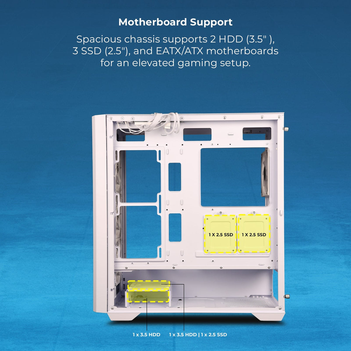 Zebronics Zeb Spectra Premium Gaming Cabinet Black - image 10