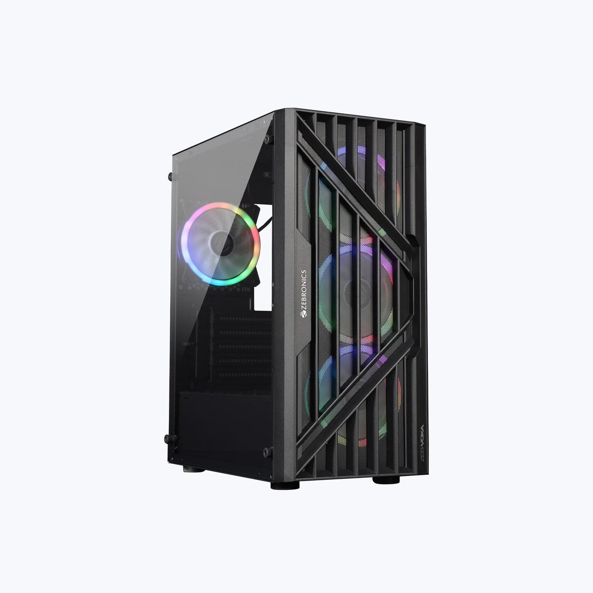 Zebronics Zeb Voxa Black Gaming Cabinet - image 1