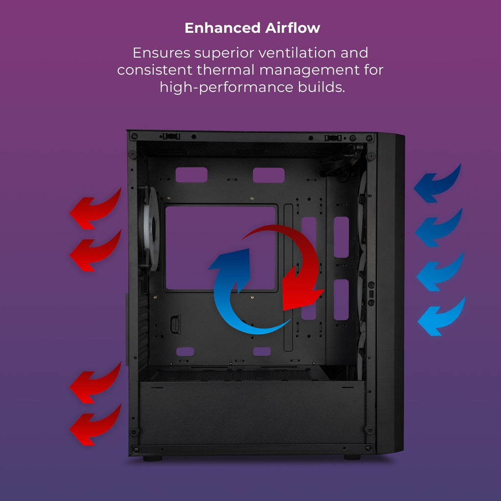 Zebronics Zeb Voxa Black Gaming Cabinet - image 7