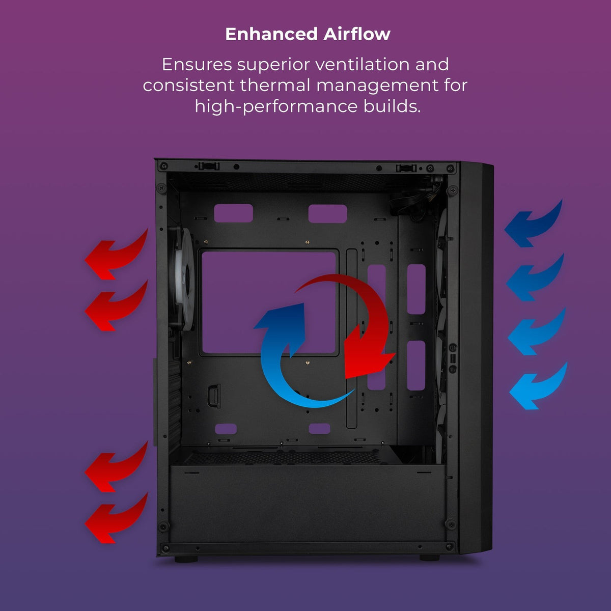 Zebronics Zeb Voxa Black Gaming Cabinet - image 7