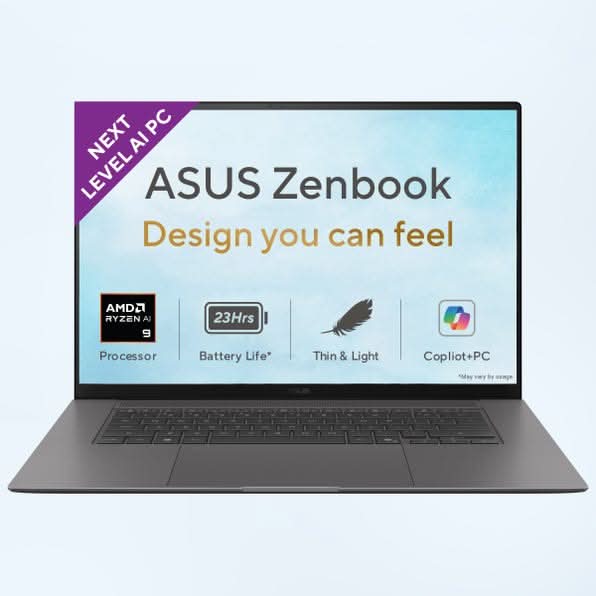 ASUS Zenbook S16, Premium AI Laptop, AMD Ryzen AI 9 465 Processor (32GB/1TB/AMD Radeon Graphics/40.64 cms (16) OLED Touch 3K/Windows 11 Home/Office Home 2024 + M365 Basic (1 Year Validity) UM5606GA-SR248WS – TechCure India