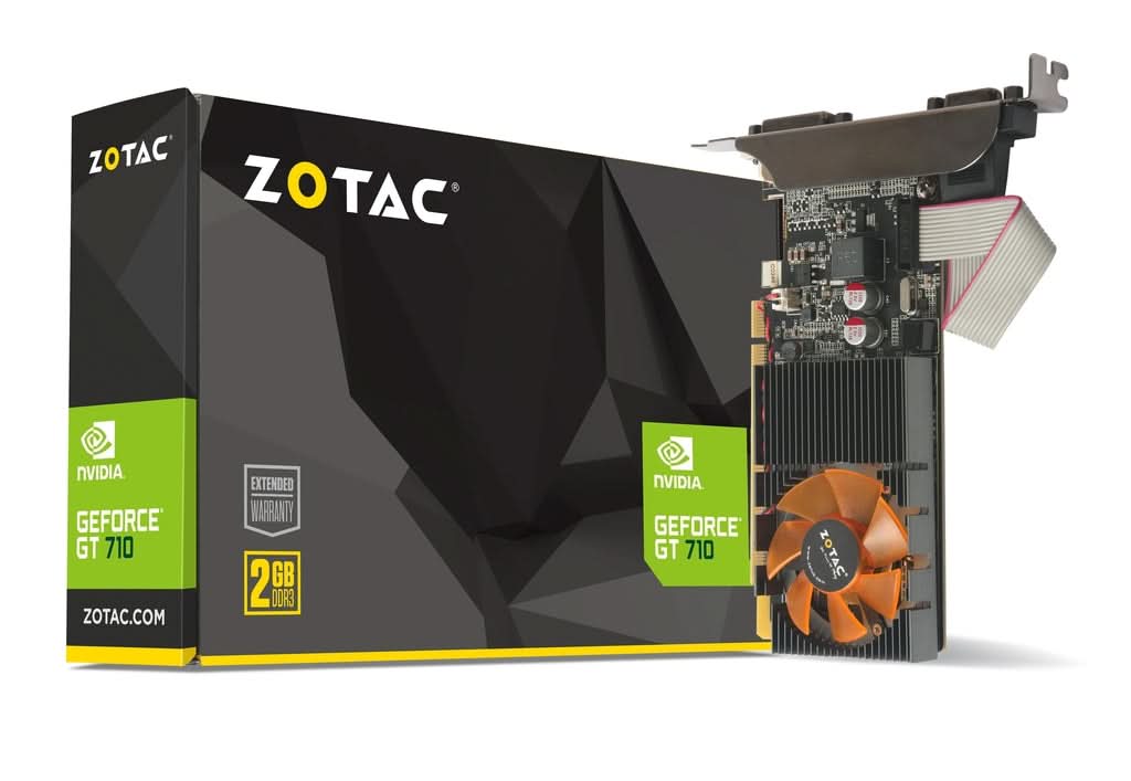 ZOTAC GT 710 2GB DDR3 GRAPHIC CARD – TechCure India