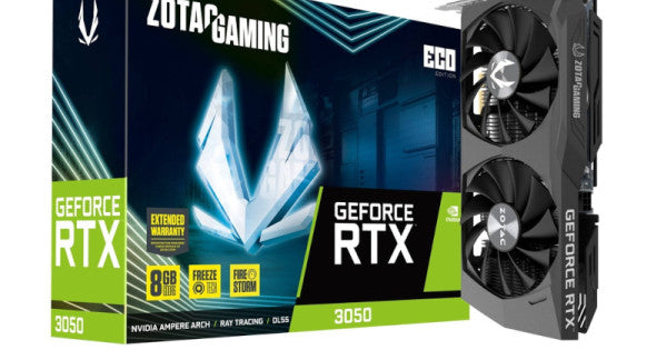 Zotac Gaming GeForce RTX 3050 Eco 8GB GDDR6 – TechCure India