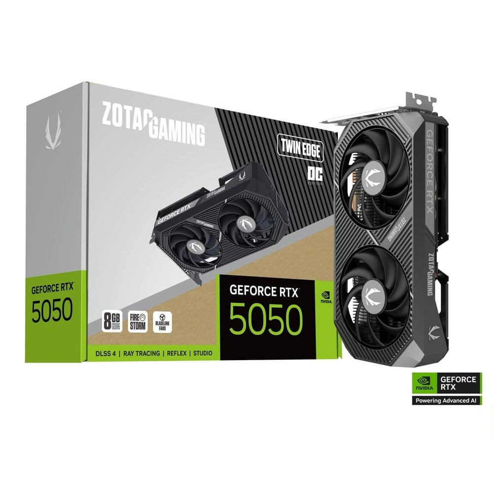 ZOTAC GAMING GeForce RTX 5050 Twin Edge OC 8GB Nvidia Graphic Card – TechCure India