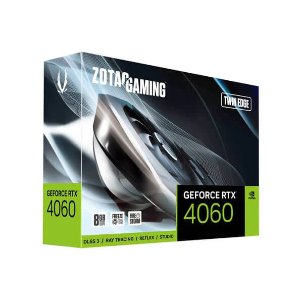 ZOTAC Gaming GeForce RTX 4060 Twin Edge 8GB Nvidia Graphic Card - 6