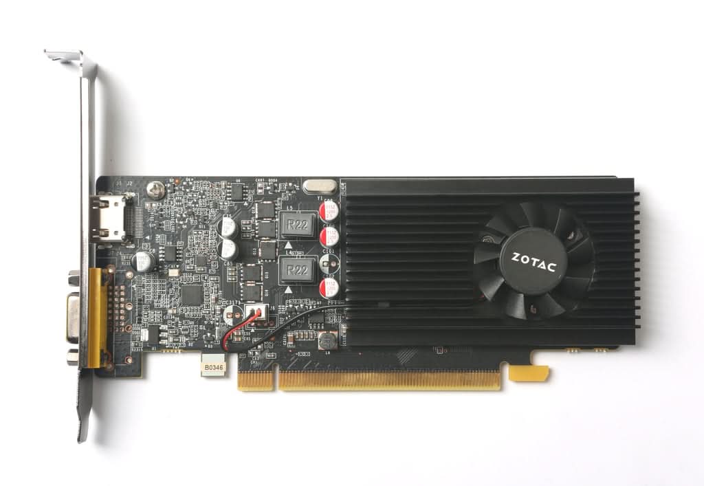 ZOTAC GeForce GT 1030 2GB GDDR5 Low Profile Graphics Card – TechCure India